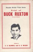 Cover of Trial of Buck Ruxton 2nd ed (with Jacket)