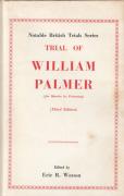 Cover of Trial of William Palmer: For Murder by Poisoning 3rd ed (with Jacket)