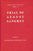 Cover of The Trial of August Sangret (with Jacket)