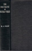 Cover of A Treatise on the Doctrine of Ultra Vires