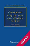 Cover of Corporate Acquisitions and Mergers in Peru (eBook)